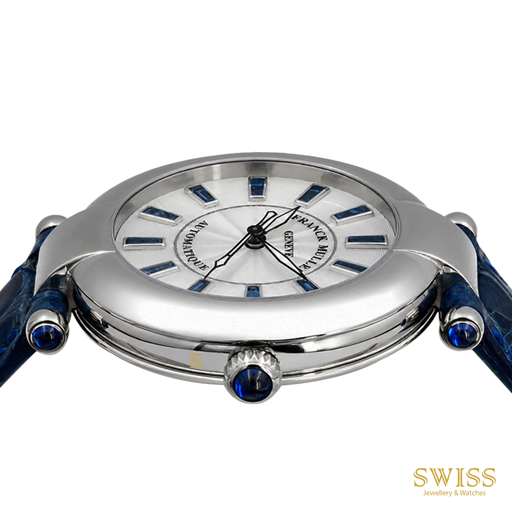 Franck Muller Round Automatique Blue Index Dial