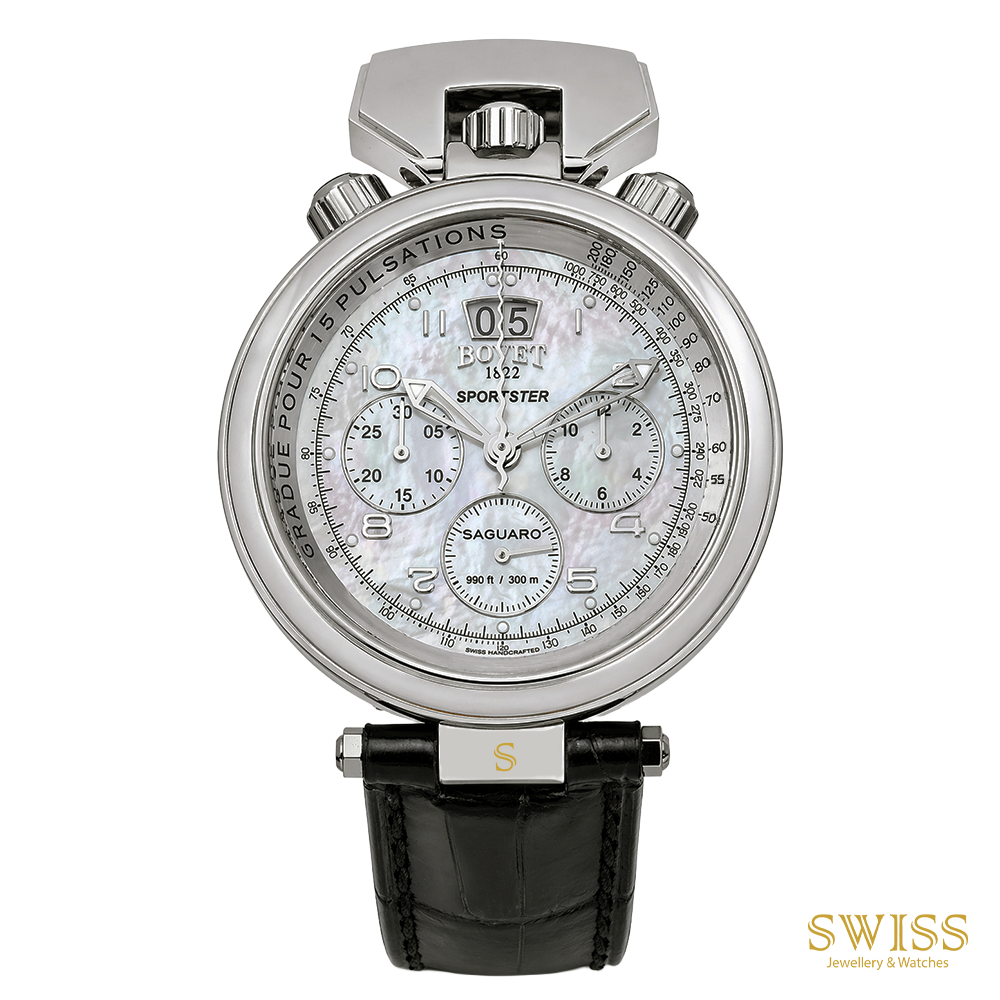 Bovet Sportster Saguaro Chronograph White Gold
