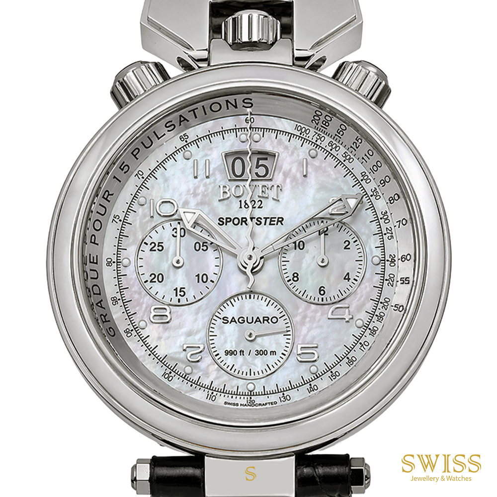 Bovet Sportster Saguaro Chronograph White Gold