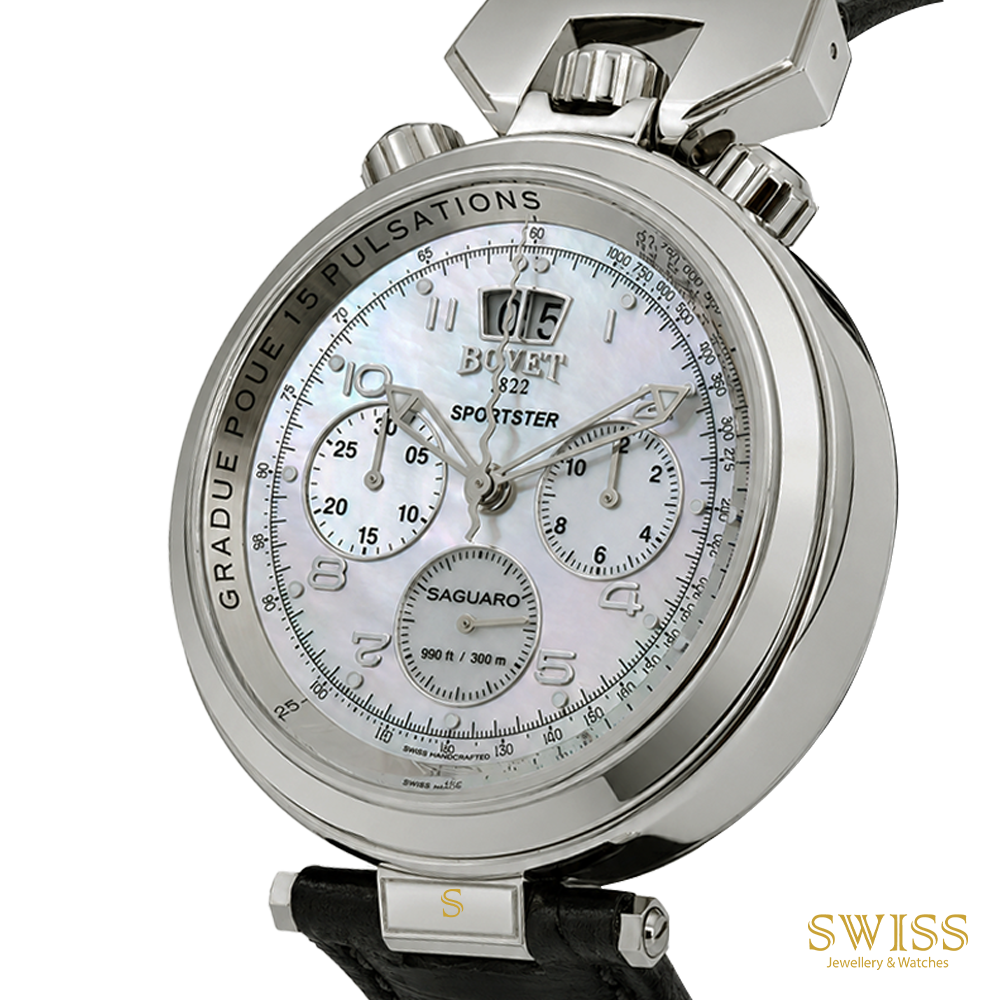 Bovet Sportster Saguaro Chronograph White Gold