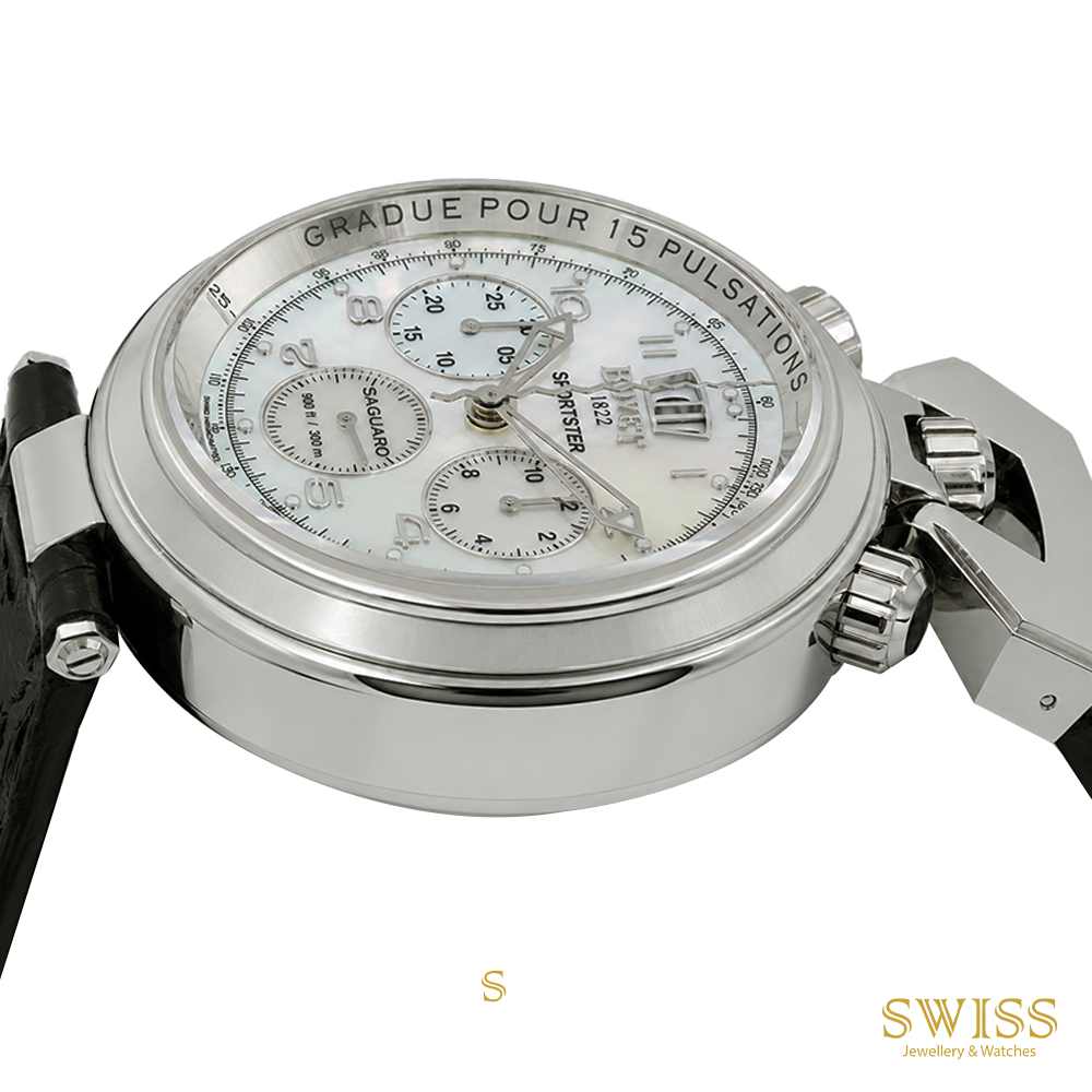 Bovet Sportster Saguaro Chronograph White Gold