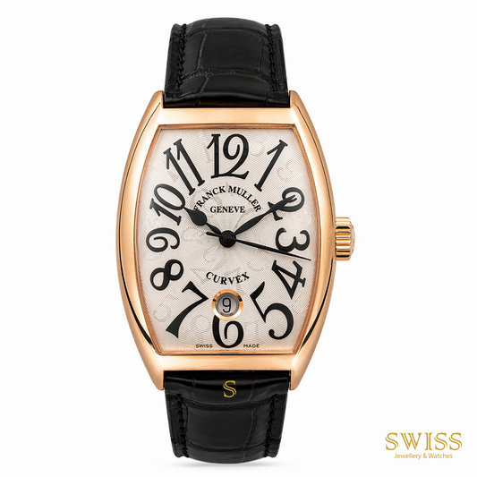Franck Muller Cintrée Curvex Automatic Date Rose Gold