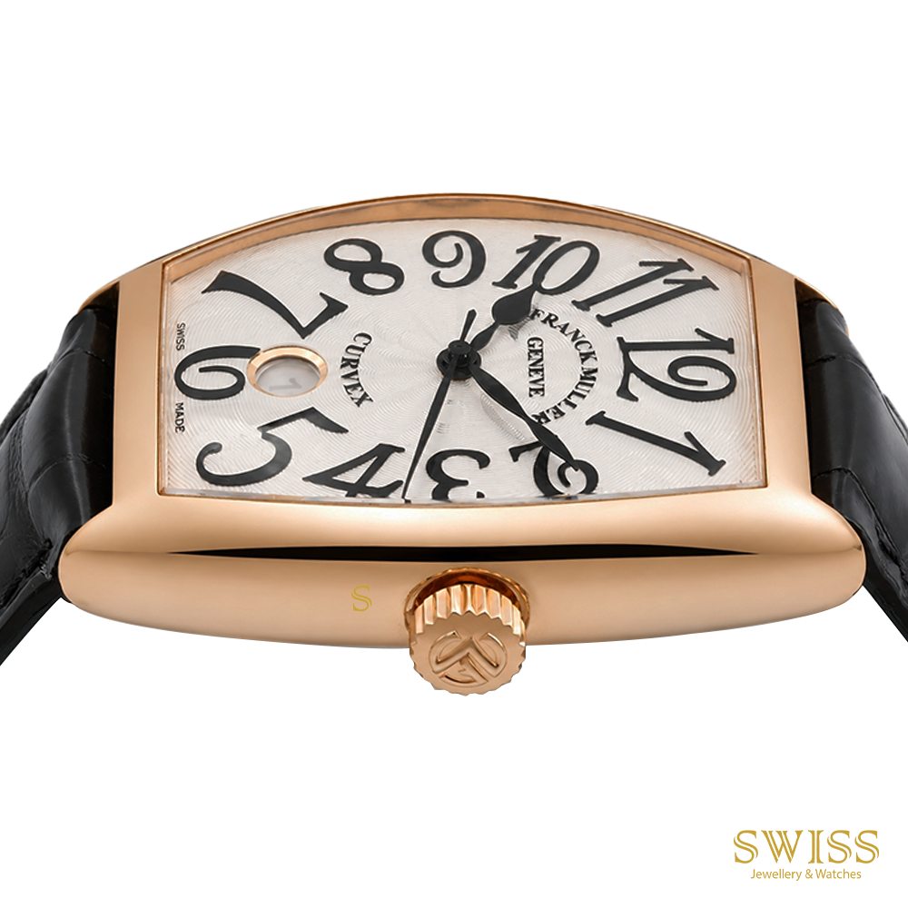 Franck Muller Cintrée Curvex Automatic Date Rose Gold