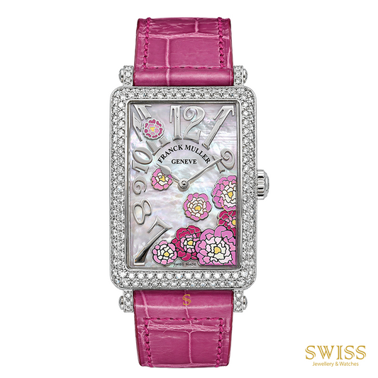 Franck Muller Long Island Flower Collection Diamond MOP Pink Edition