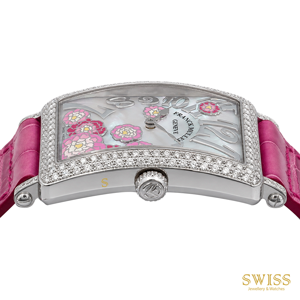 Franck Muller Long Island Flower Collection Diamond MOP Pink Edition