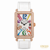 Franck Muller Long Island Color Dreams Diamond Rose Gold Watch