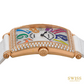 Franck Muller Long Island Color Dreams Diamond Rose Gold Watch