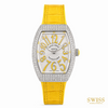 Franck Muller Vanguard Diamond Yellow Accents Ladies Watch