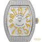 Franck Muller Vanguard Diamond Yellow Accents Ladies Watch