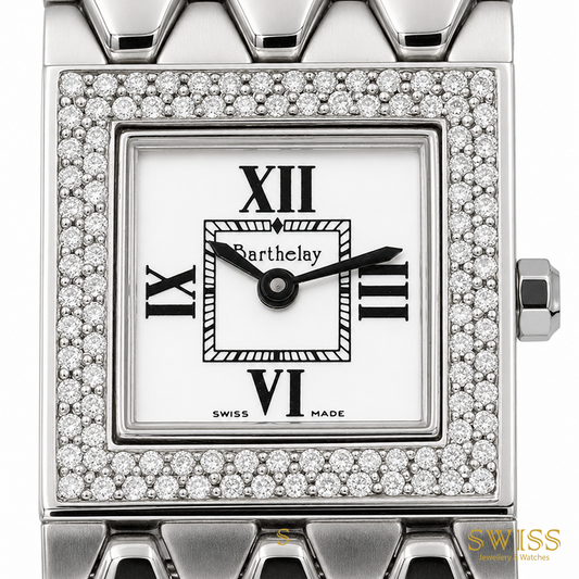 Barthelay Diamond Stainless Steel Square