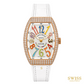 Franck Muller Vanguard Color Dreams Rose Gold Diamond Watch