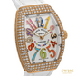 Franck Muller Vanguard Color Dreams Rose Gold Diamond Watch