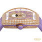 Franck Muller Vanguard Moonphase Diamond Automatic Watch (Lavender Edition)