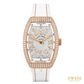 Franck Muller Vanguard Crazy Hours Diamond Rose Gold Watch