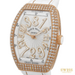 Franck Muller Vanguard Crazy Hours Diamond Rose Gold Watch