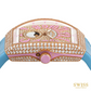Franck Muller Vanguard Moonphase Diamond Rose Gold Watch (Pink & Turquoise Edition)