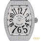 Franck Muller Vanguard Diamond Quartz Watch Black Arabic Numerals