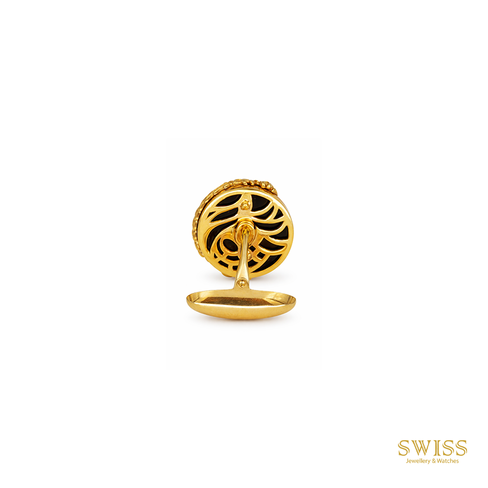Carrera y Carrera Dragon Gold Cufflinks DA11265