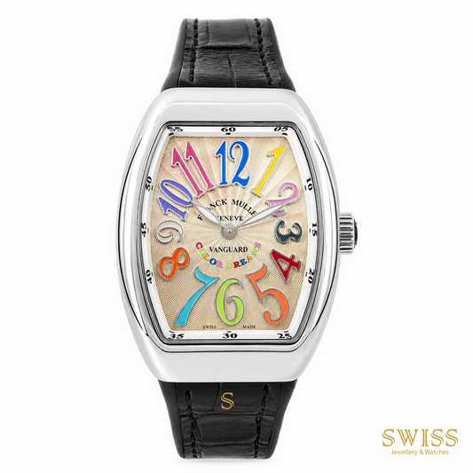 Franck Muller Vanguard Color Dreams White Gold Multicolor Dial