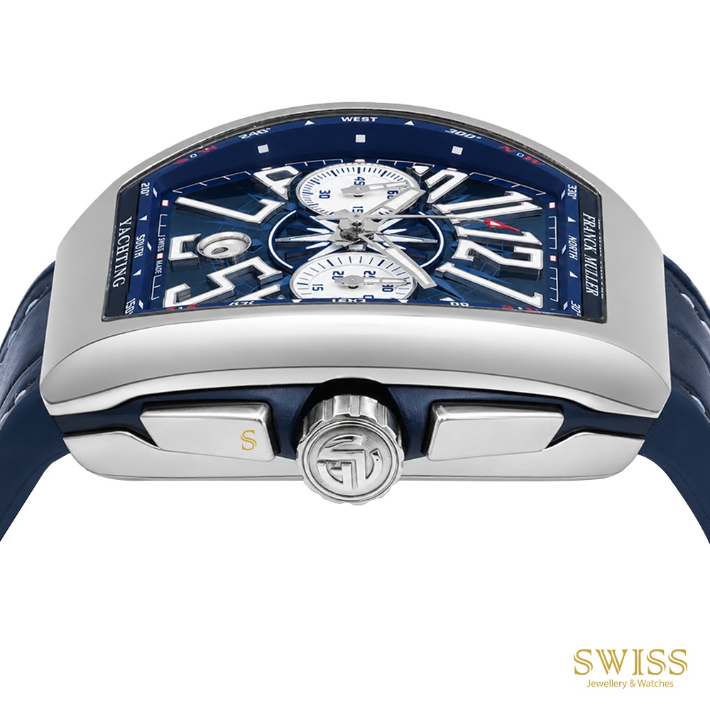Franck Muller Vanguard Yachting Chronograph Blue Dial