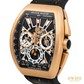 Franck Muller Vanguard Skeleton Chronograph Rose Gold