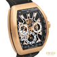Franck Muller Vanguard Skeleton Chronograph Rose Gold