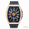 Franck Muller Vanguard Yachting Rose Gold Blue Dial