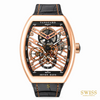 Franck Muller Vanguard Skeleton Seven Days Rose Gold
