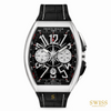 Franck Muller Vanguard Yachting Chronograph Steel Black Dial