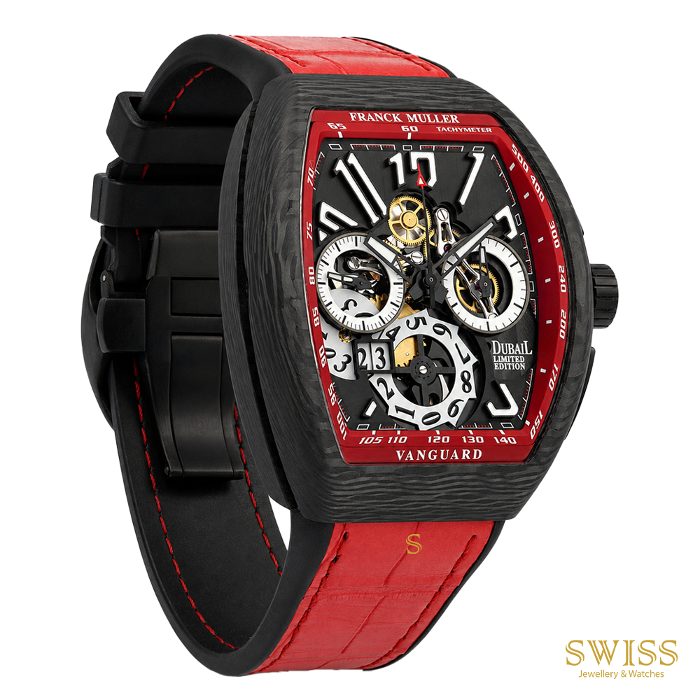 Franck Muller Vanguard Skeleton Chronograph Carbon Dubai Limited Edition