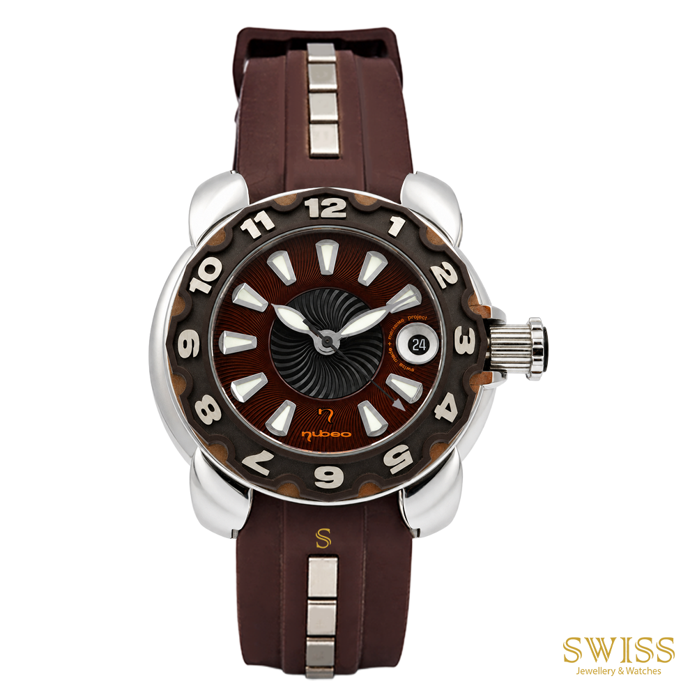 Nubeo Automatic Date Medusse Stainless Steel