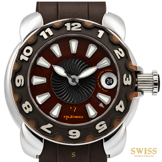 Nubeo Automatic Date Medusse Stainless Steel