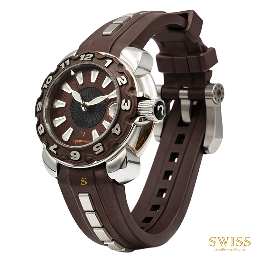 Nubeo Automatic Date Medusse Stainless Steel