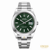 Rolex Datejust 41 Green Dial Oystersteel