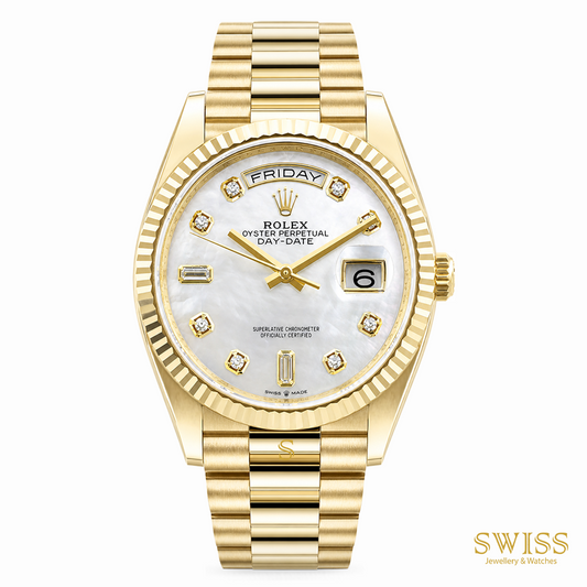 Rolex Day-Date 36 Yellow Gold Diamond Dial