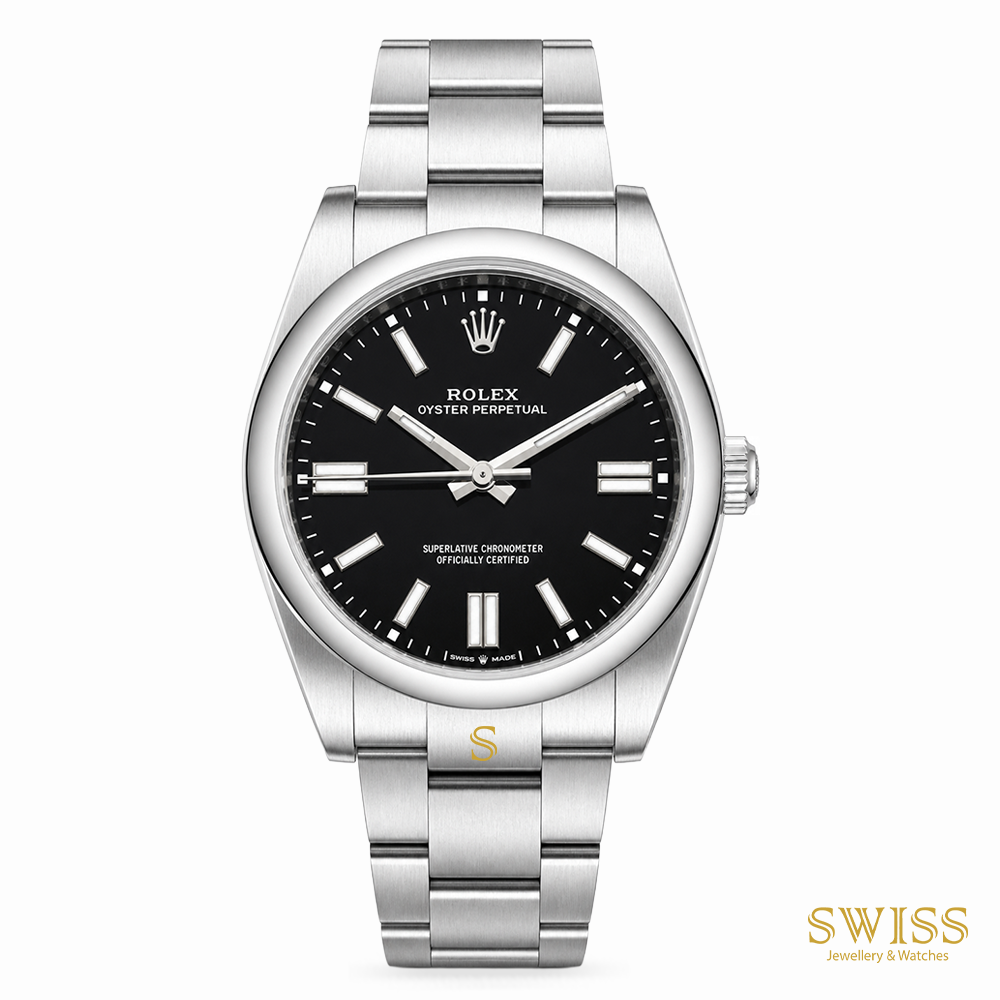 Rolex Oyster Perpetual 41 Black Dial Oystersteel
