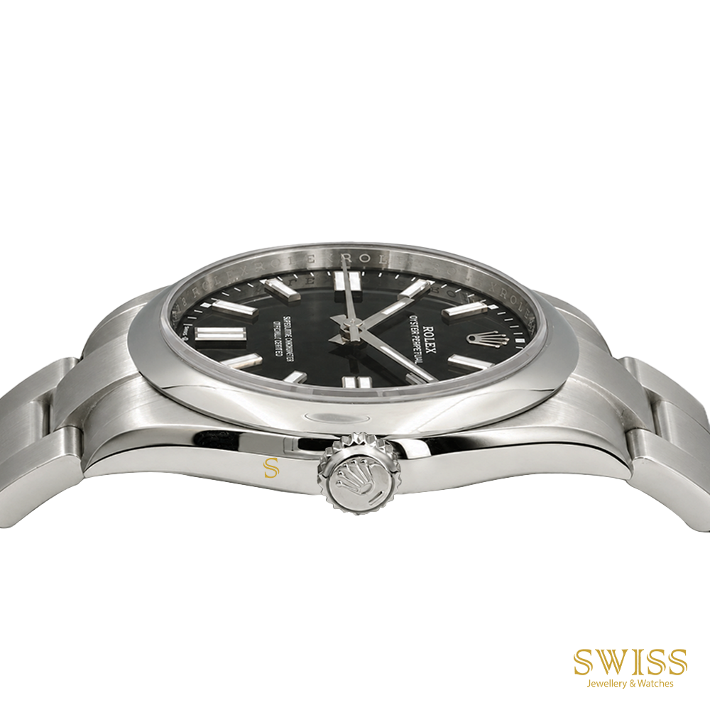 Rolex Oyster Perpetual 41 Black Dial Oystersteel