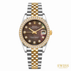 Rolex Datejust 31 Diamond Bezel Everose Rolesor