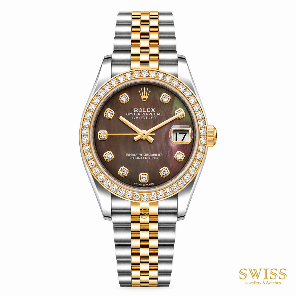 Rolex Datejust 31 Diamond Bezel Everose Rolesor