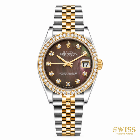 Rolex Datejust 31 Diamond Bezel Everose Rolesor