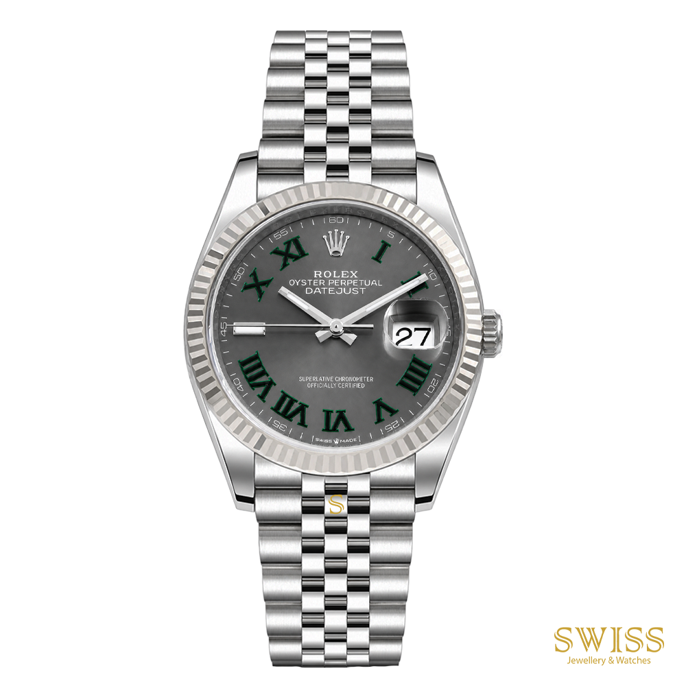 Rolex Datejust 36 White Rolesor