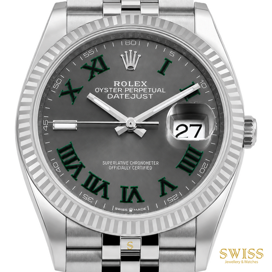 Rolex Datejust 36 White Rolesor