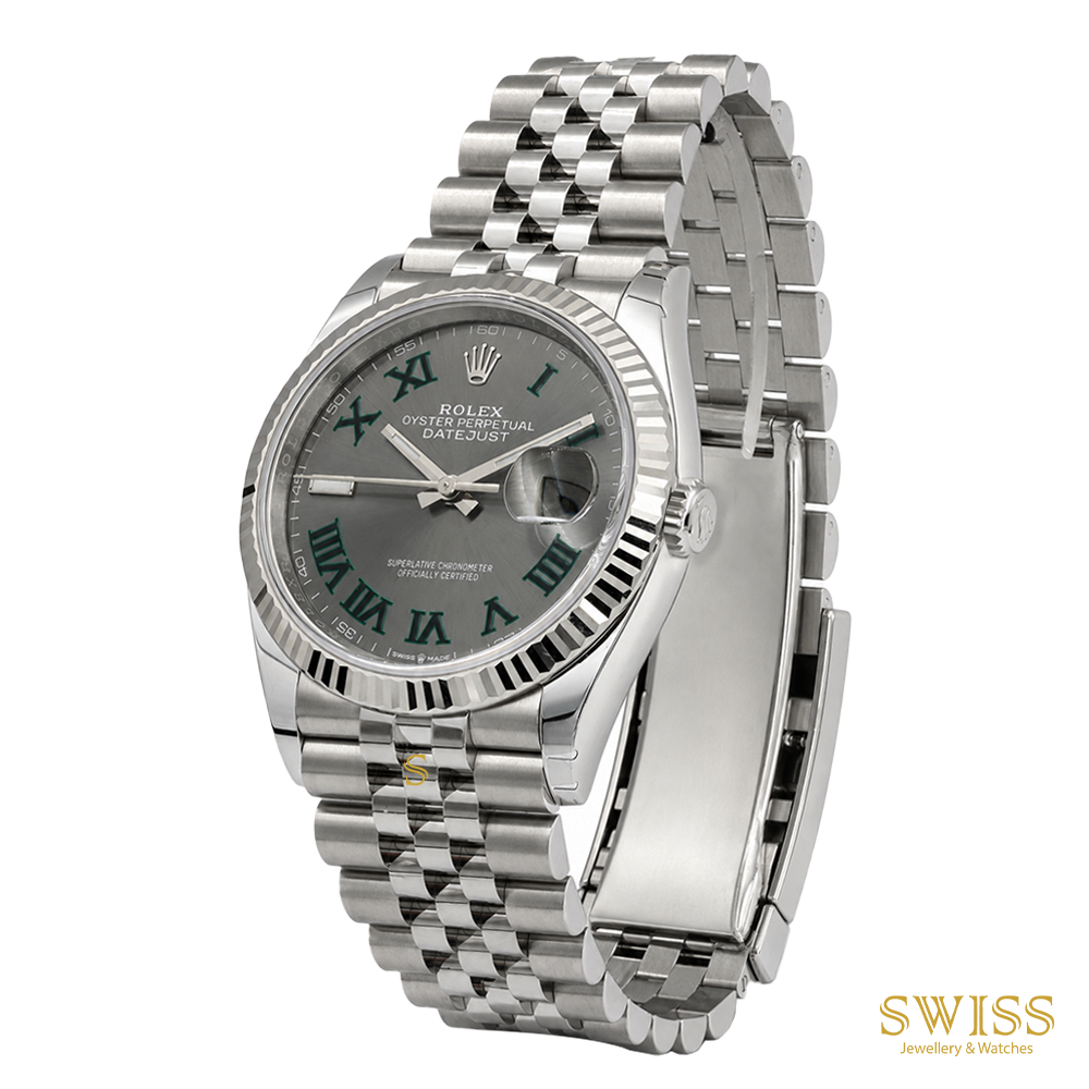 Rolex Datejust 36 White Rolesor