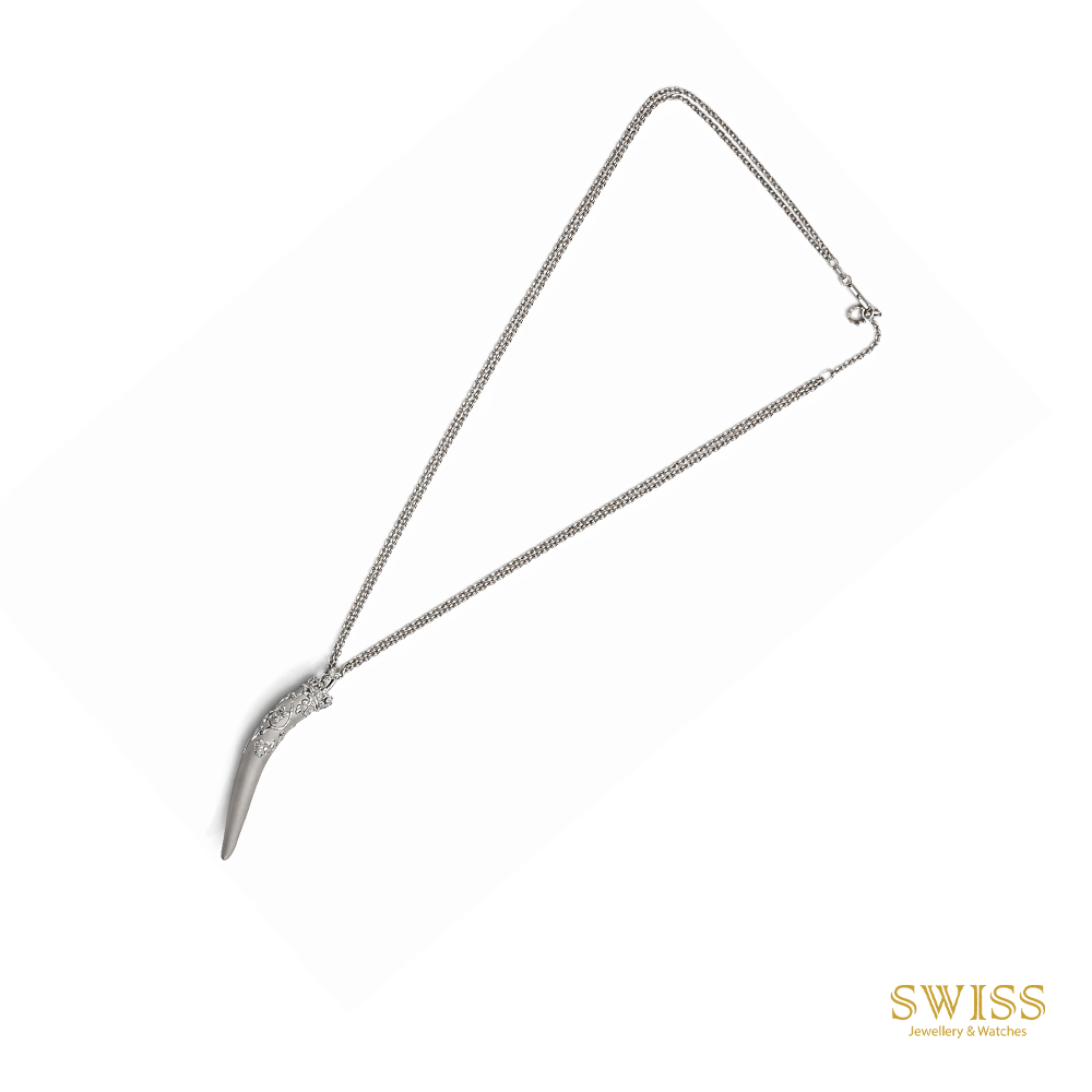 Carrera y Carrera Diamond Horn Pendant Necklace 1007588