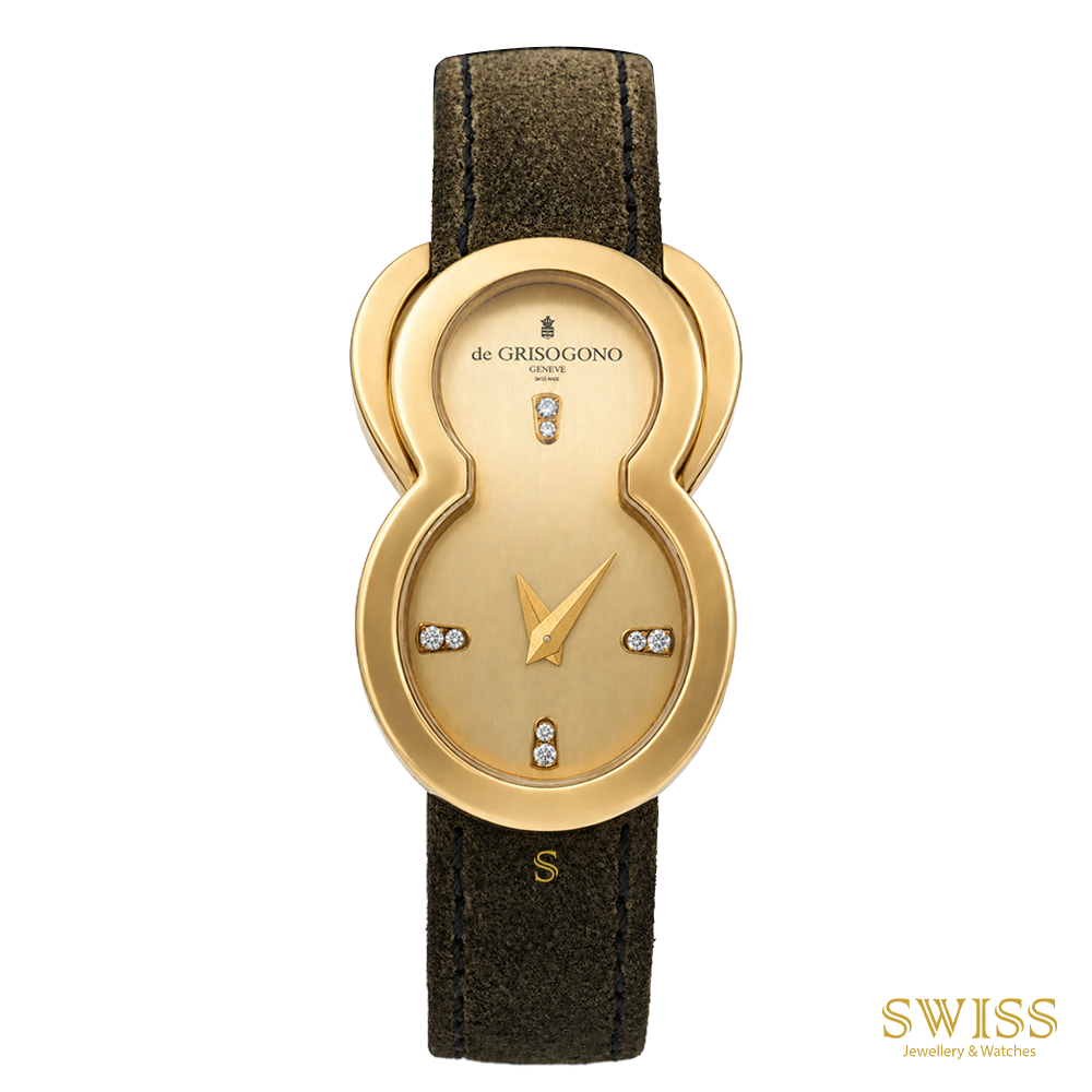 de GRISOGONO Be Eight 18K Yellow Gold Diamonds