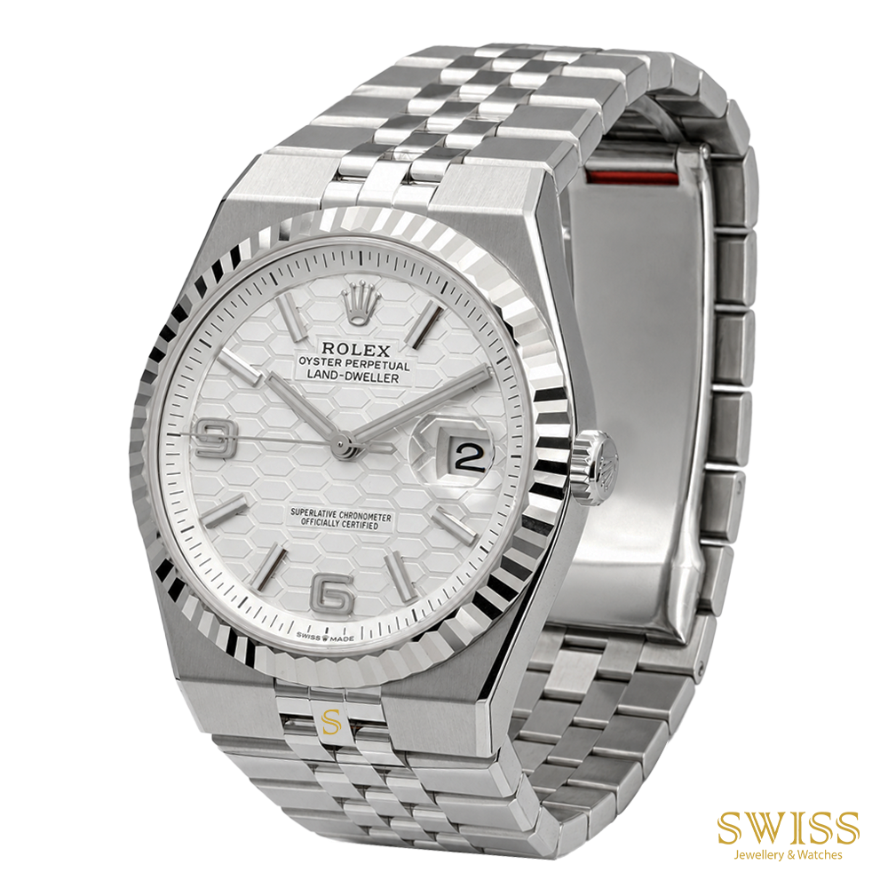 Rolex Land-Dweller 40 White Rolesor