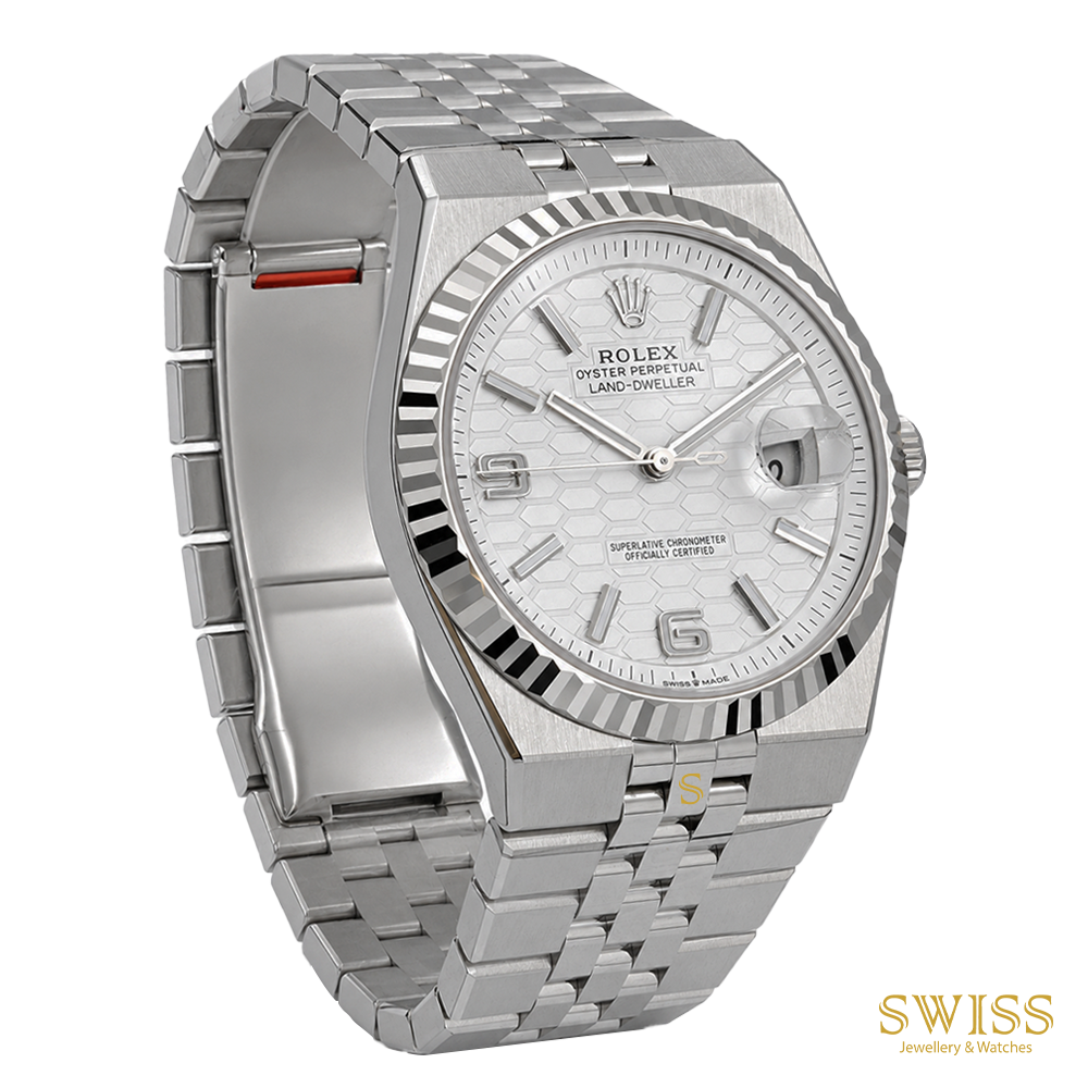 Rolex Land-Dweller 40 White Rolesor