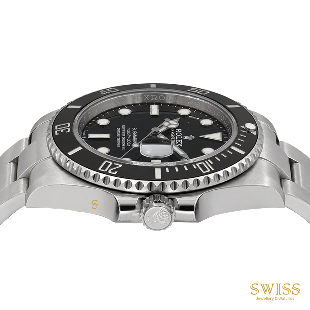 Rolex Submariner Date Black Dial Oystersteel