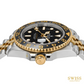 Rolex GMT-Master II Yellow Rolesor Black Grey Bezel Jubilee