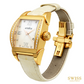 Etoile Tonneau Diamond Gold-Plated Quartz